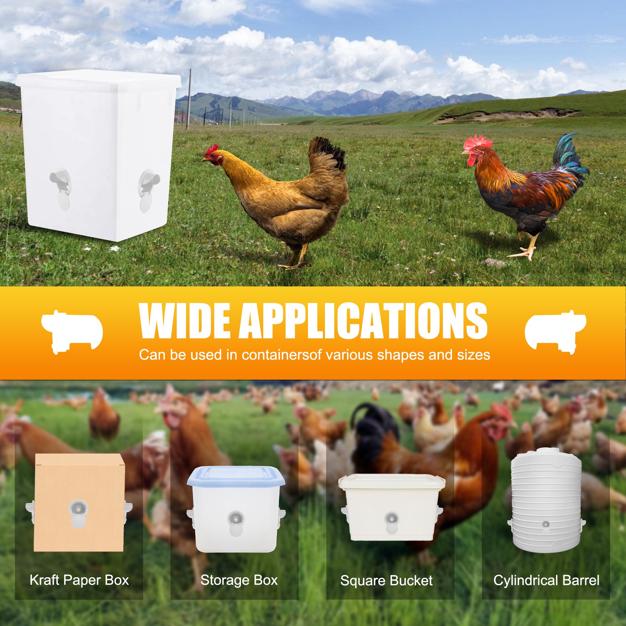 Hipykat BPA-free PP material ensures safe, durable construction
