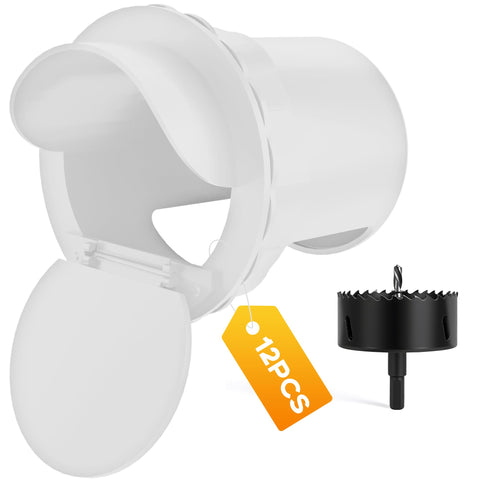 Hipykat chicken feeder port 12-pack for steady coop feeding