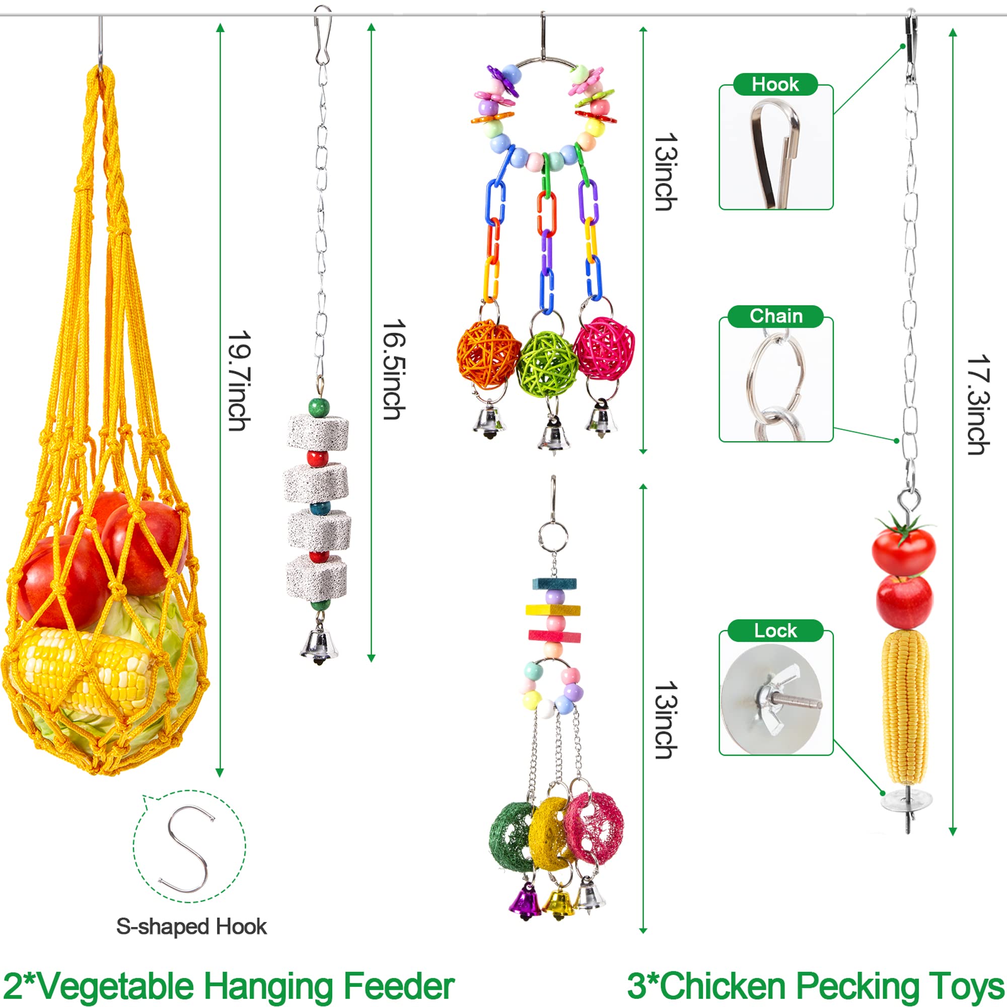 Hipykat chicken xylophone toy encourages pecking and play to relieve boredom.