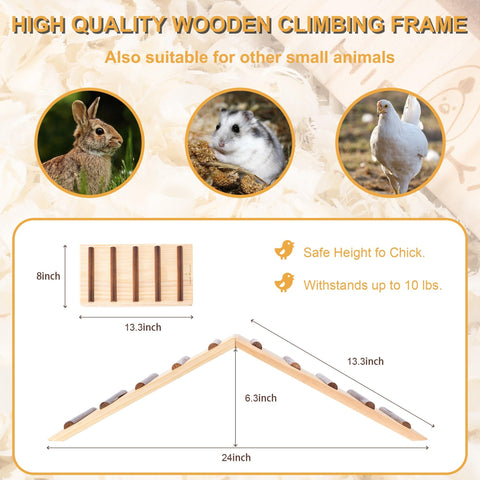 Hipykat 24x6.3x8 inch trainer fits coops, offering secure space for curious chicks.