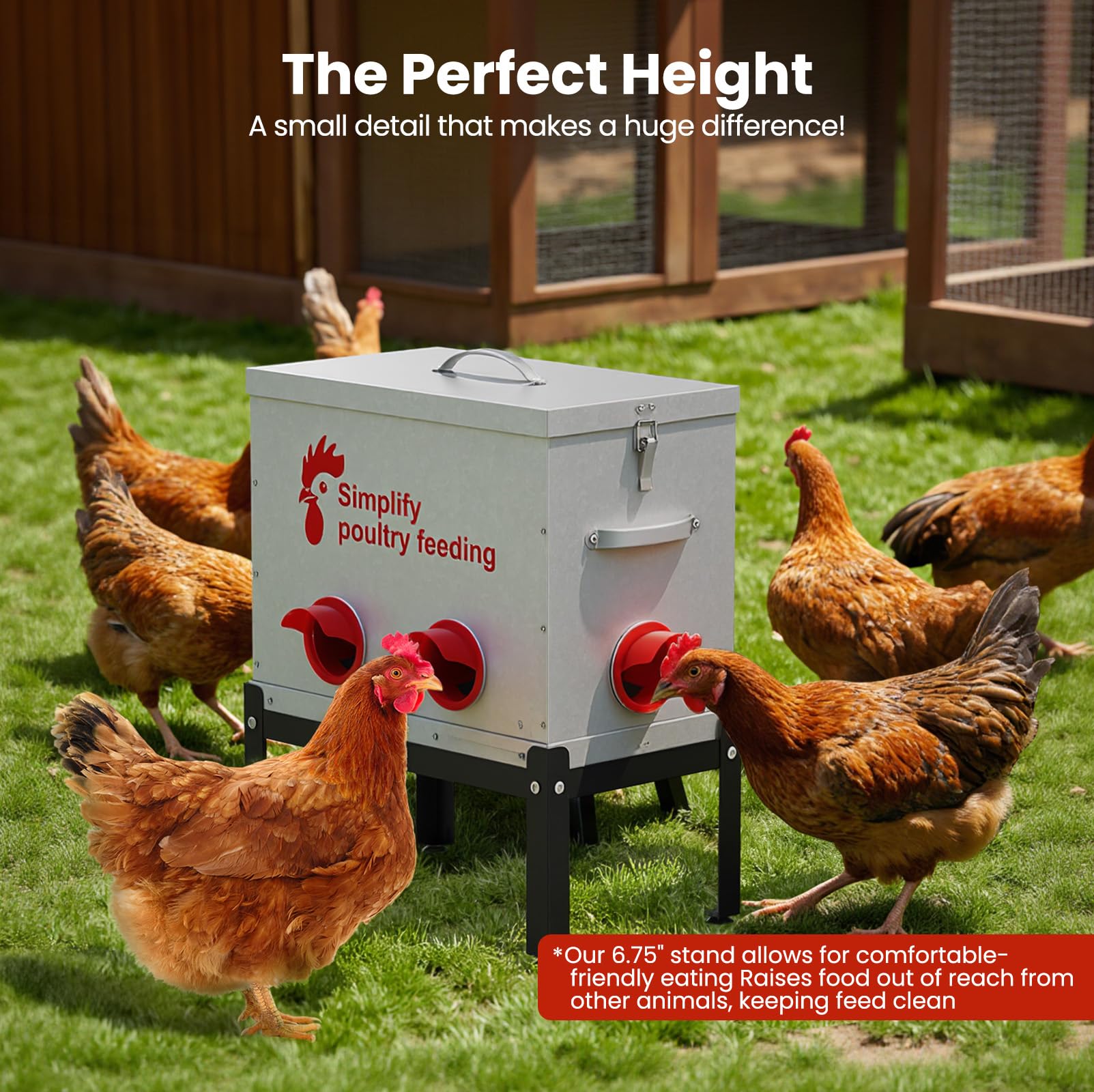 Hiqufet riveted handles support durable transport and placement