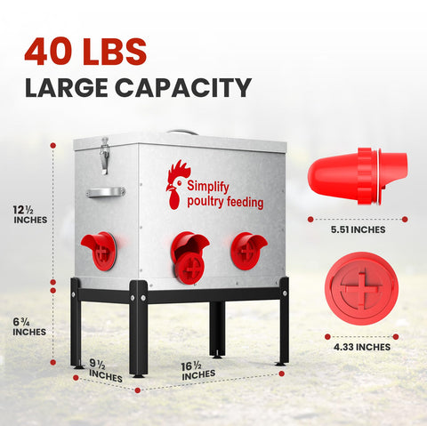 Hiqufet rodent-resistant design protects feed from pests