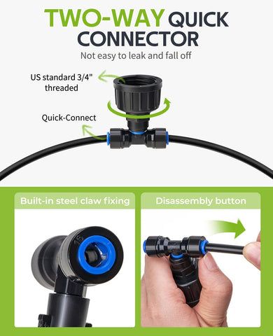 HIRALIY detachable support rods for flexible mounting options