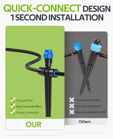 HIRALIY detachable support rods simplify setup and maintenance.