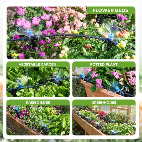 HIRALIY versatile kit for lawn, greenhouse, and patio.