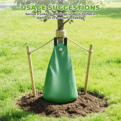 HIRALIY slow-release irrigation for new trees reduces manual checks