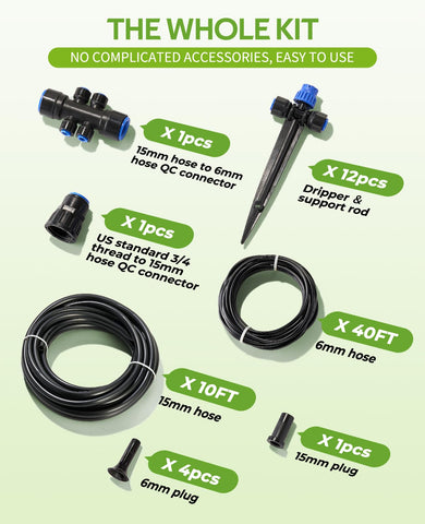 HIRALIY support rods and end plugs simplify setup and maintenance
