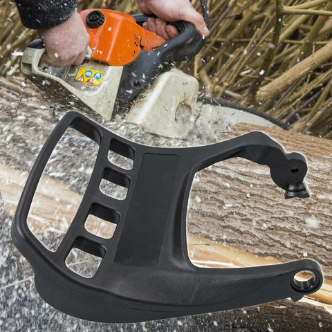 Hirldeea replacement guard for STIHL MS271/MS291, durable hand shield component.