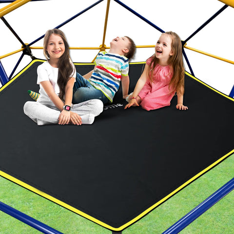Hisecome Climber Dome Hammock installed on a dome for sturdy rest after climbing