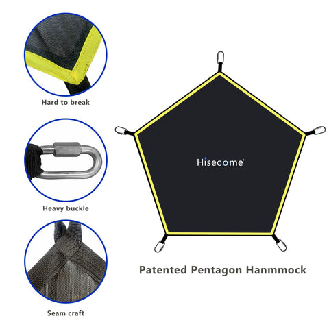 Hisecome Climber Dome Hammock with Canopy provides shade during playtime