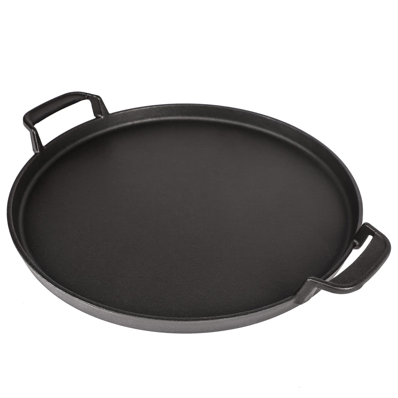 Hisencn 7421 Gourmet BBQ Griddle on Weber 22-5 inch grill for even heating.
