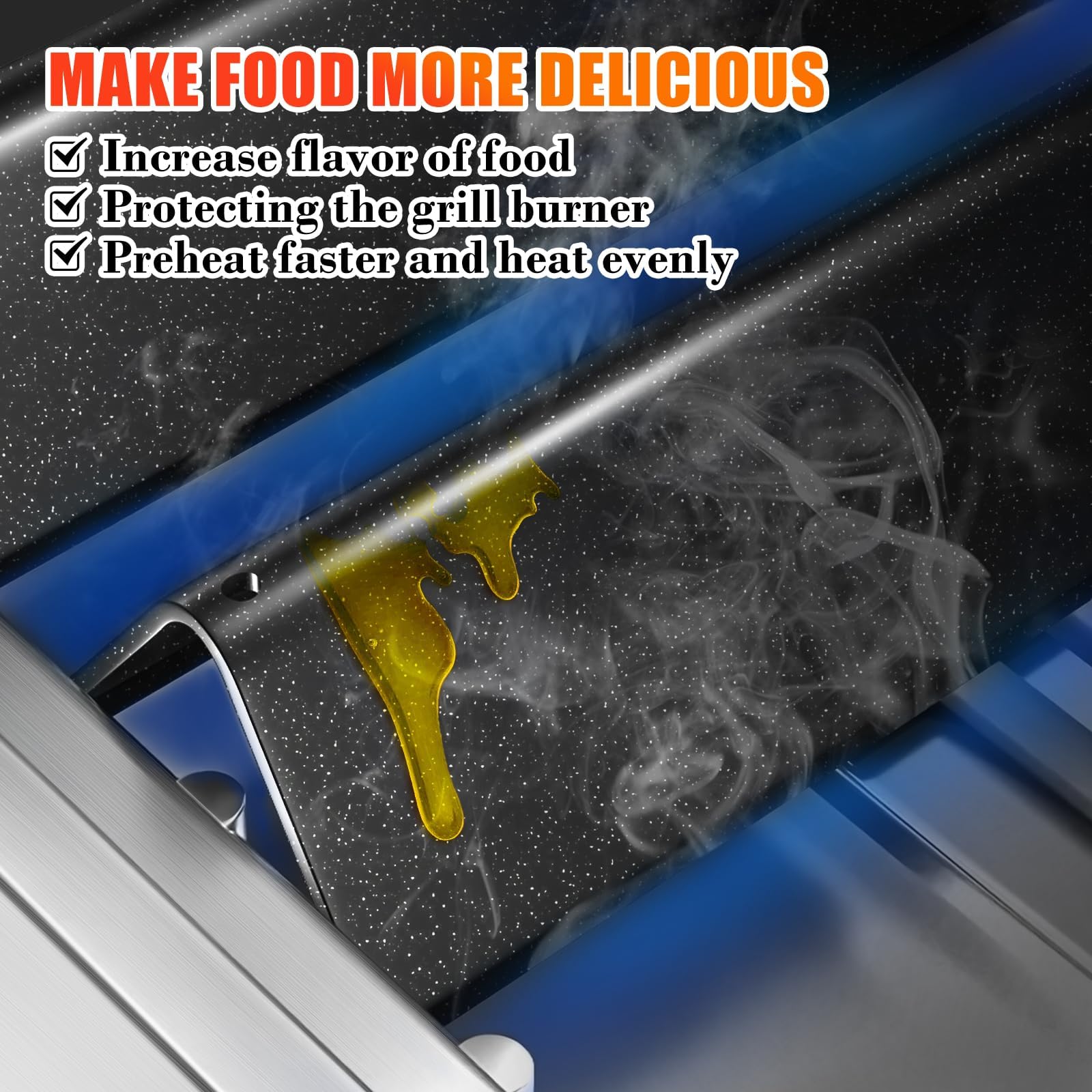 Hisencn 7635 compatible with Weber Spirit GS4 fitment for replacement parts.
