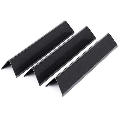 Hisencn 7635 flavorizer bar front view shows precise Weber GS4 Spirit fit and even heat.