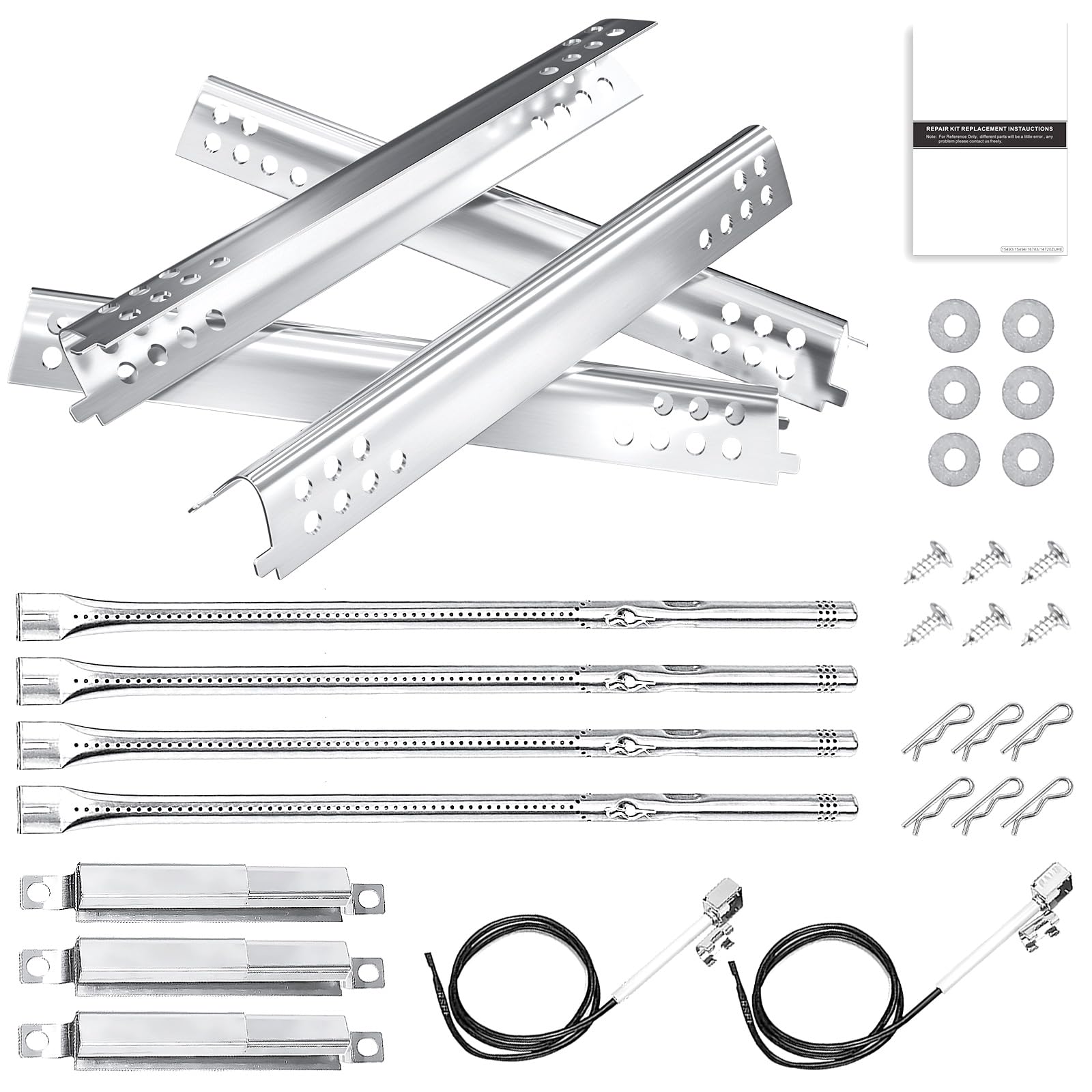 Hisencn burner tube for Char-Broil Advantage restores even heat and reliable ignition.