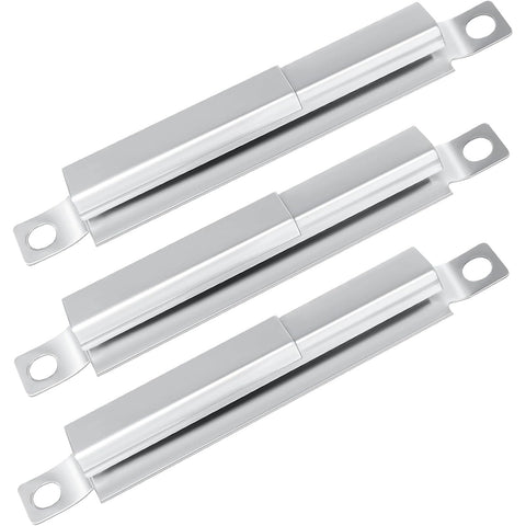 Hisencn carryover tube close-up shows durable 304 stainless steel for long-lasting grill parts