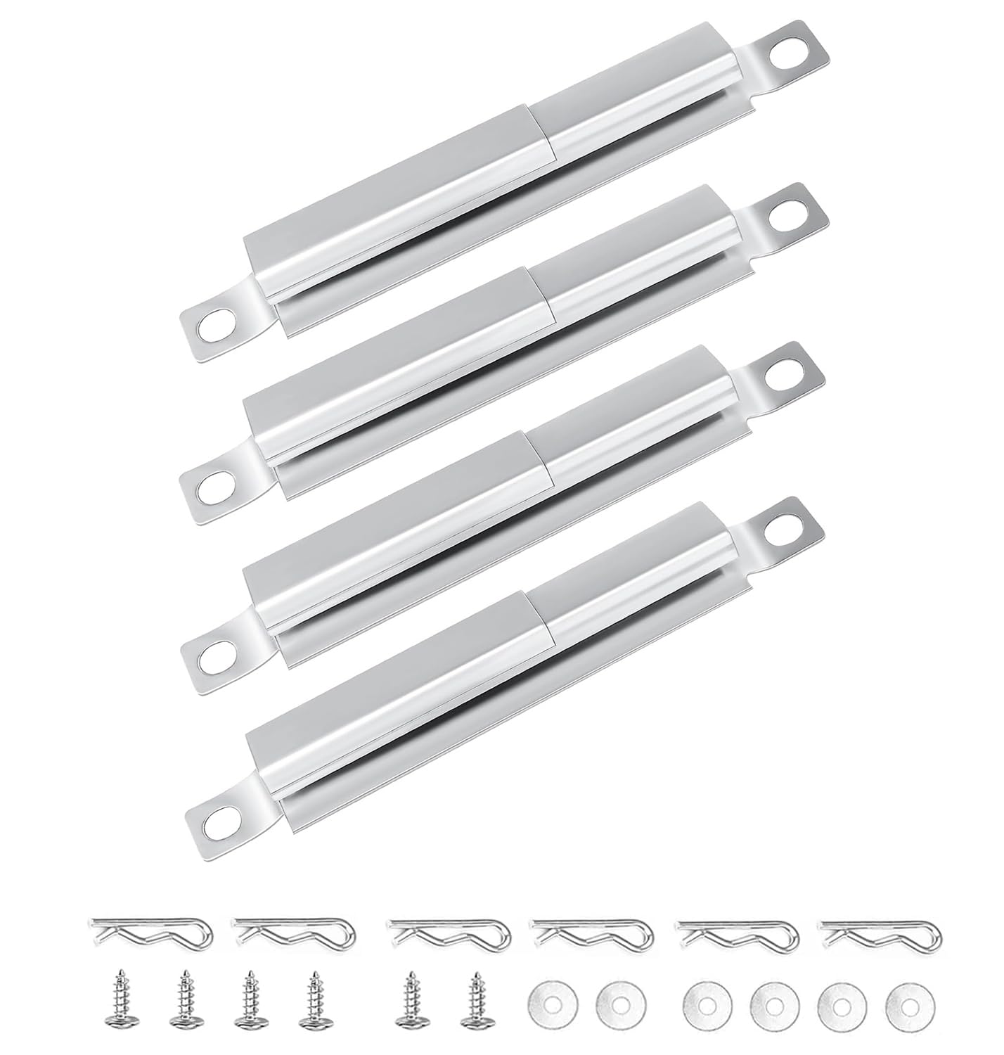 Hisencn carryover tubes with brushed-304-stainless finish for durable grilling.