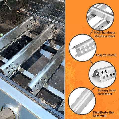 Hisencn Char-Broil crossover tubes ensure stable flame distribution.