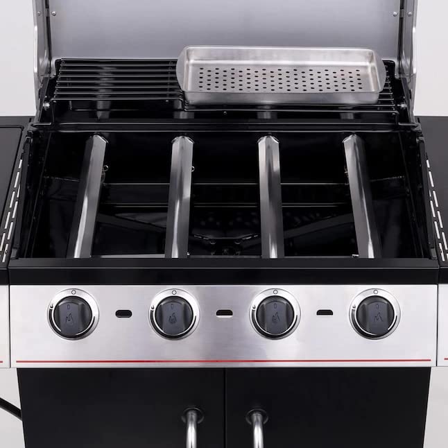 Hisencn assembled view showing upgraded grill area and heat flow