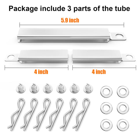 Hisencn universal crossover tube suitable for Charbroil grills and Kenmore compatibility