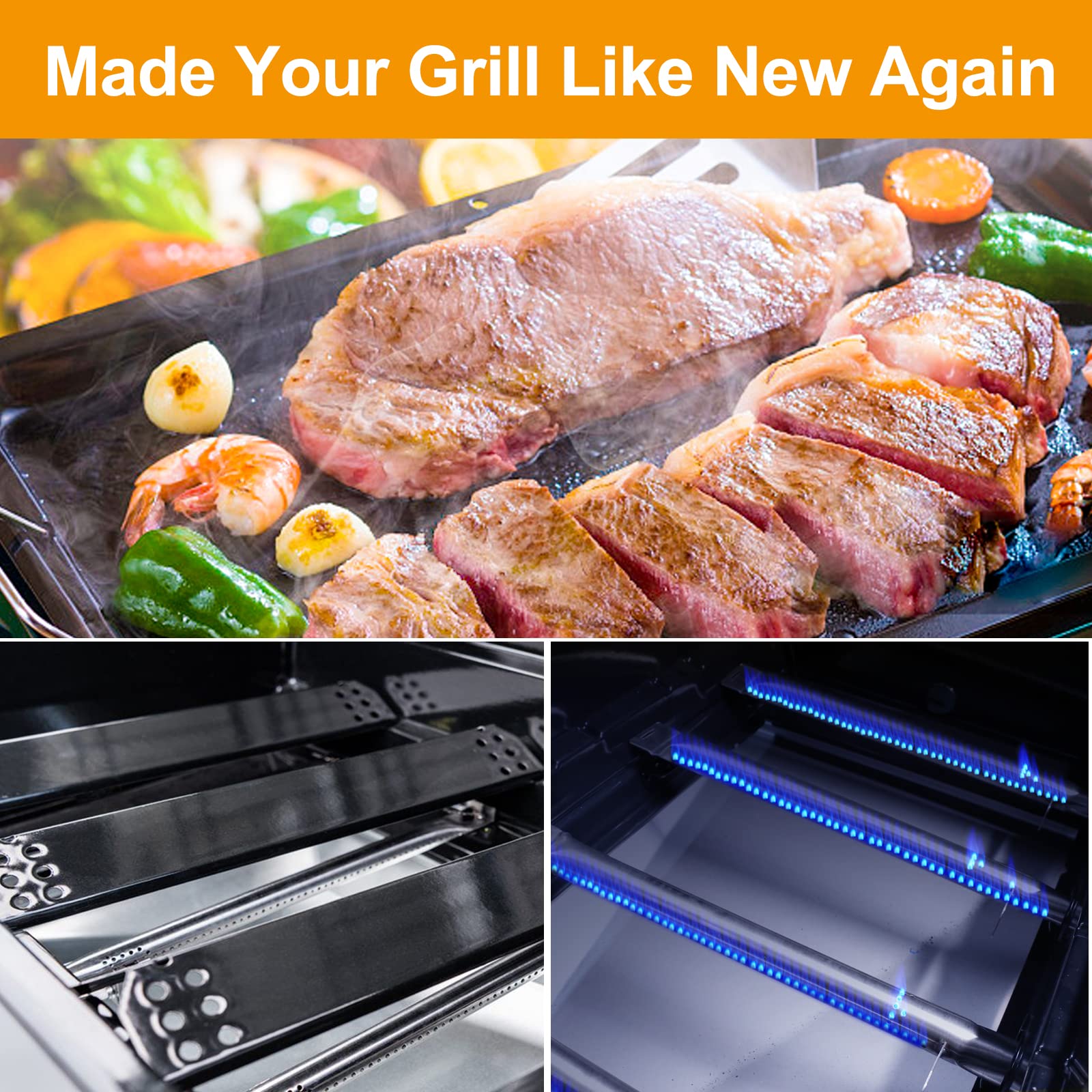Hisencn compatible parts restore grill performance and flavor potential.