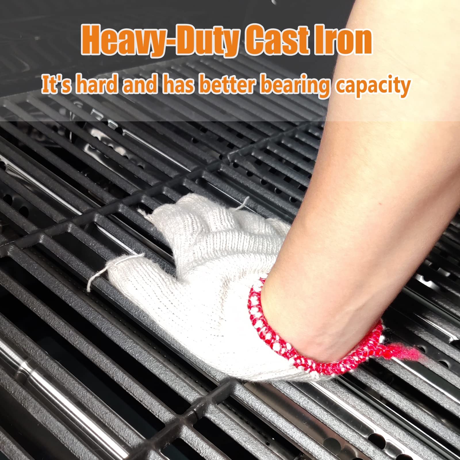 Hisencn porcelain coated cast iron resists rust for lasting sears.
