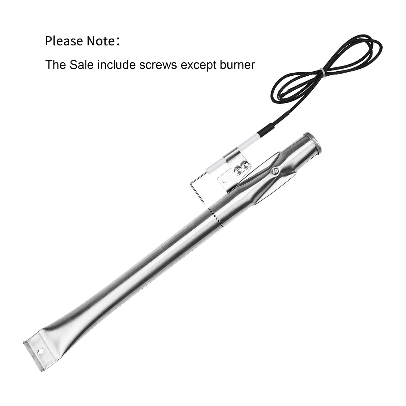 Close-up of the electrode igniter assembly, showing durable construction