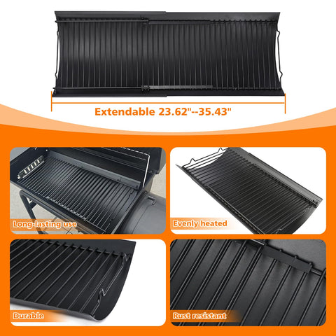 Hisencn fire grate hanger pack included keeps grates stable during refueling