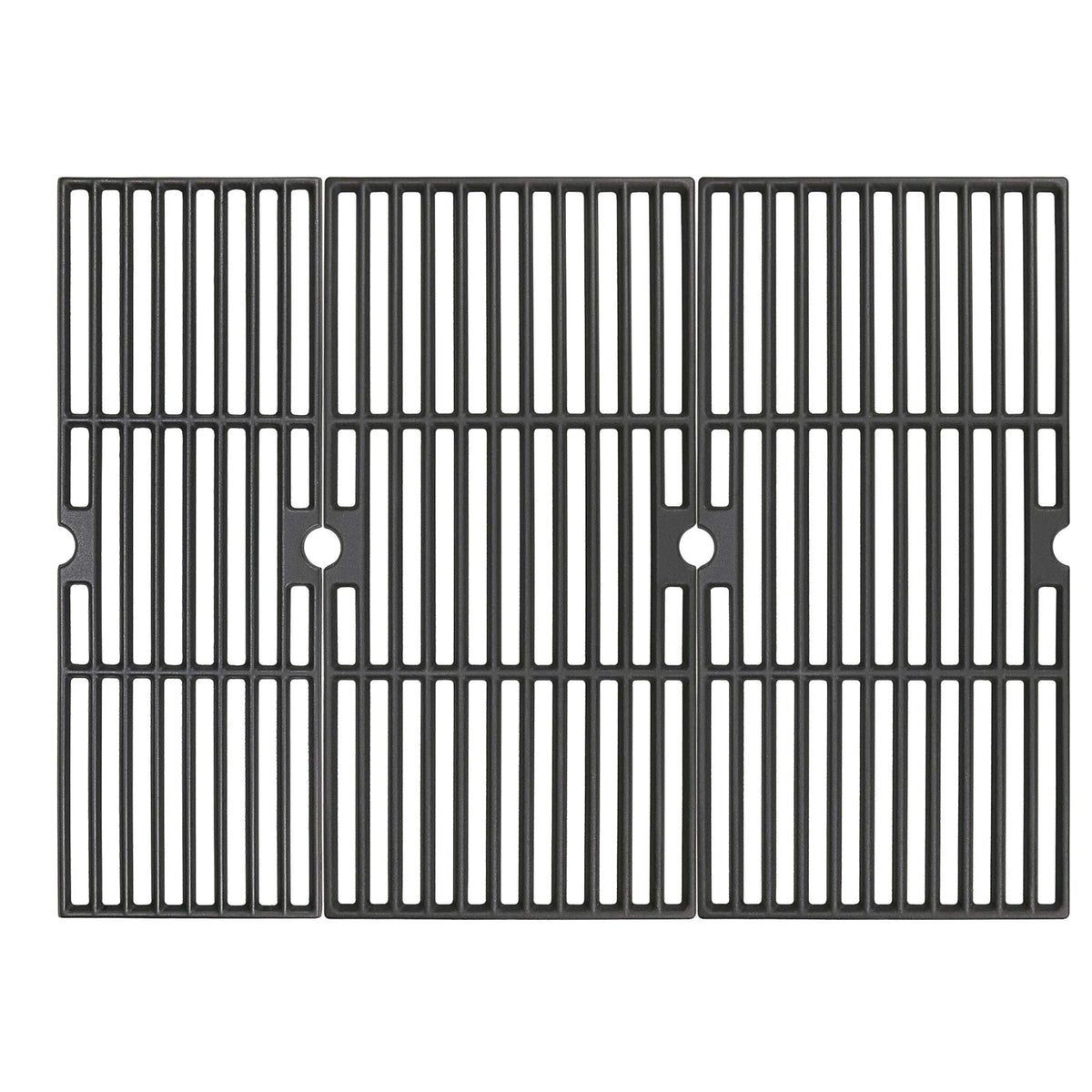 Hisencn grill grates showing 18x25 dimension for compatibility and even heat