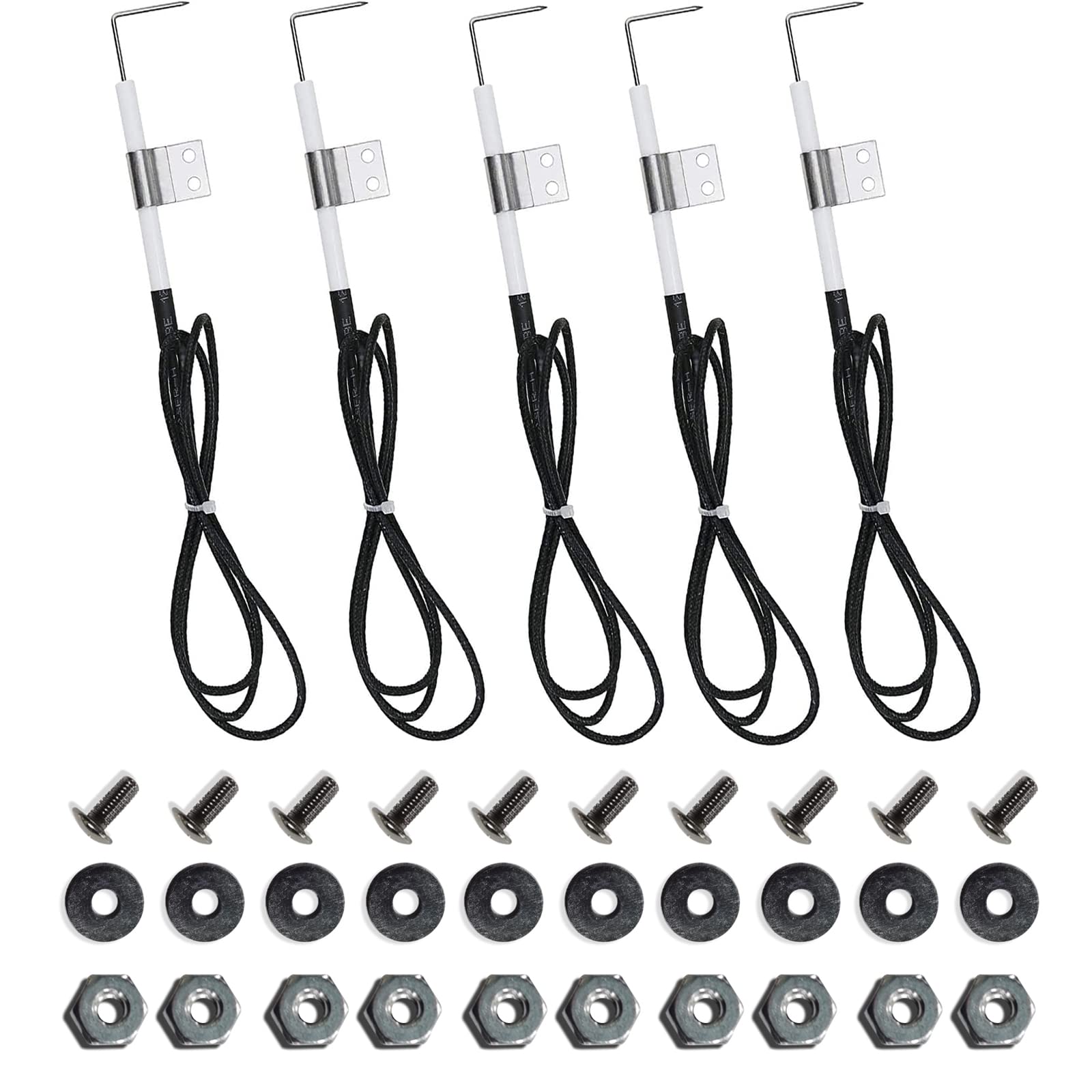 Hisencn grill igniter kit front view for Nexgrill, ready replacement part