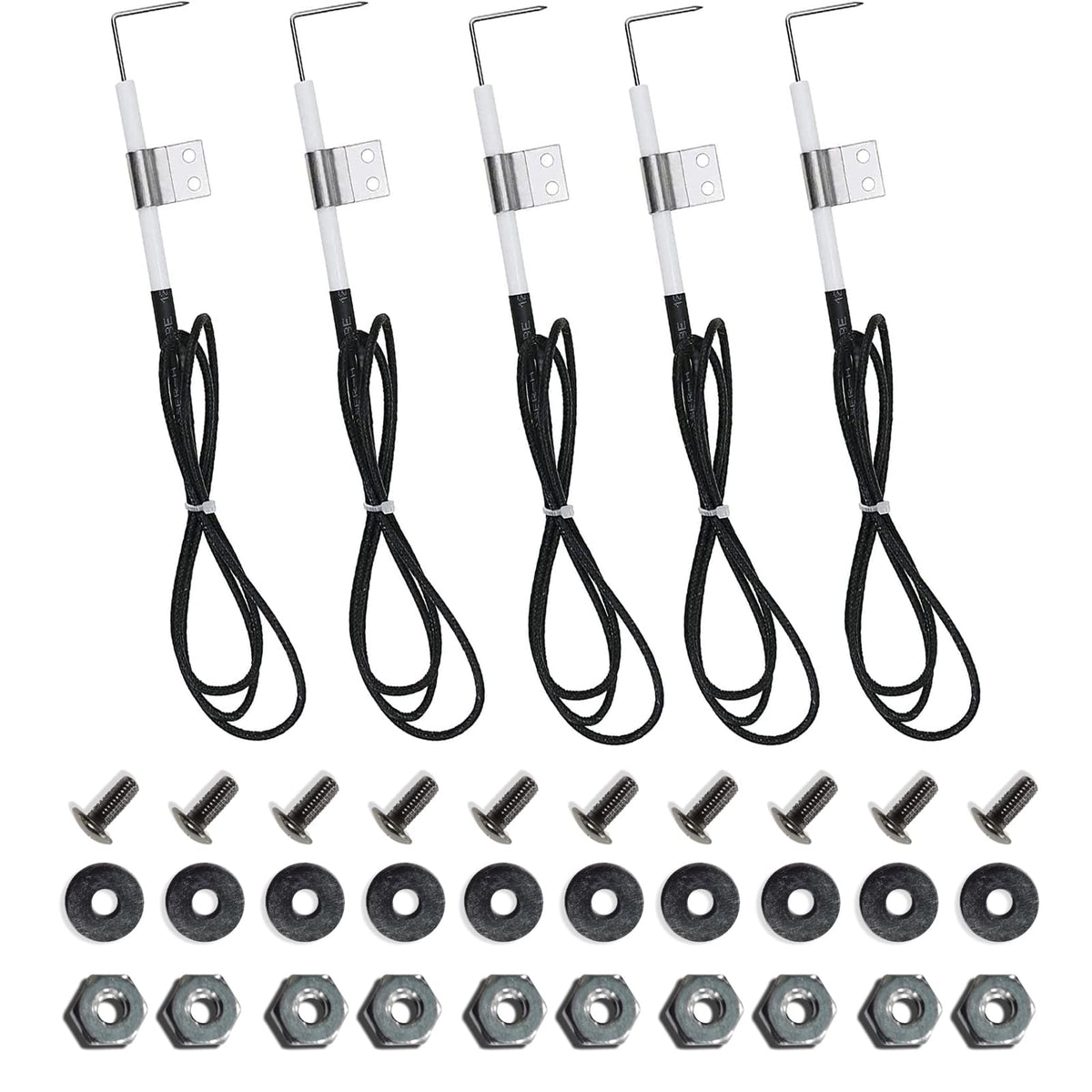 Hisencn grill igniter kit front view for Nexgrill, ready replacement part