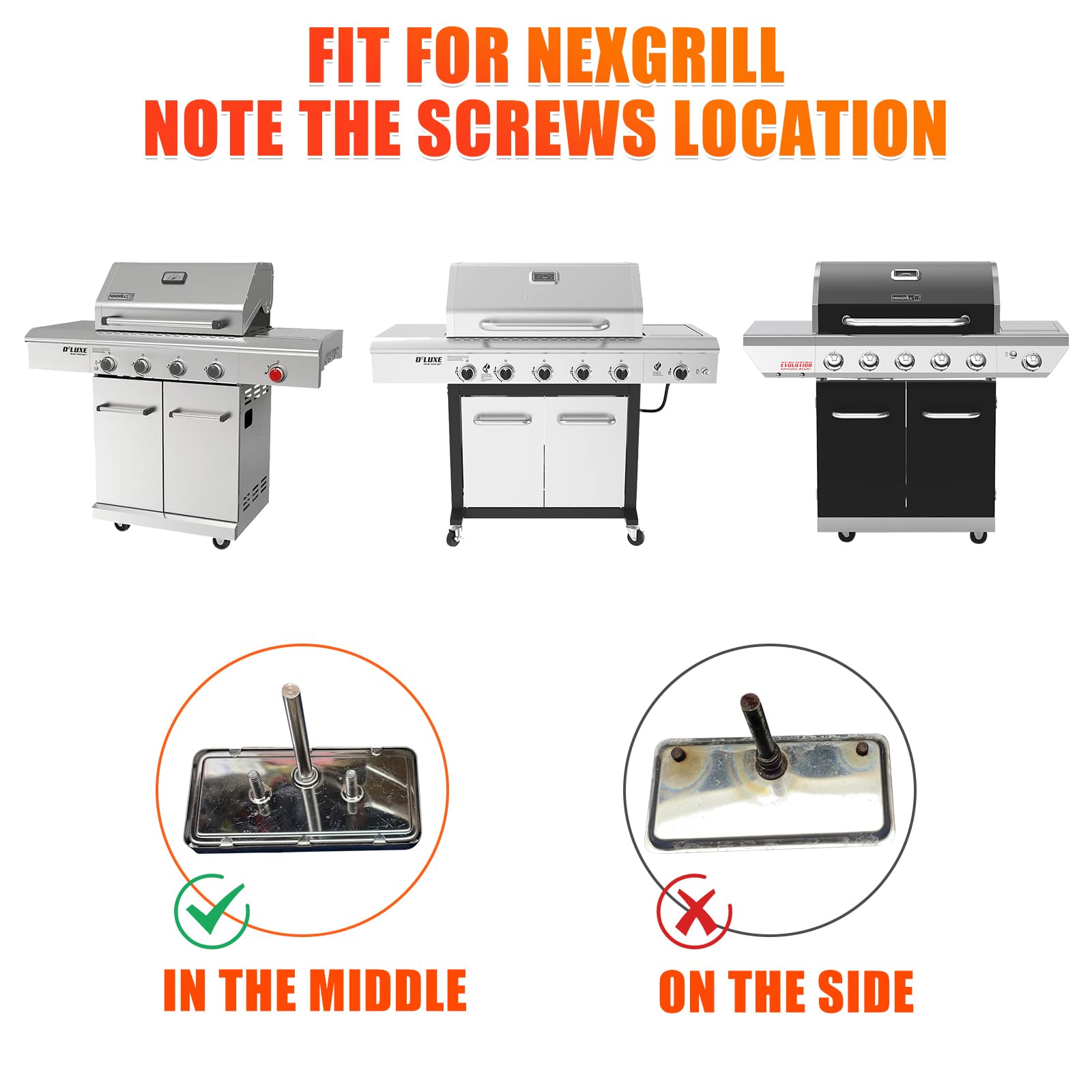 Hisencn Nexgrill 720-0896 thermometer provides stable readings at high heat