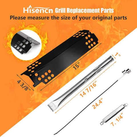 Hisencn heat plate for Charbroil with even heating