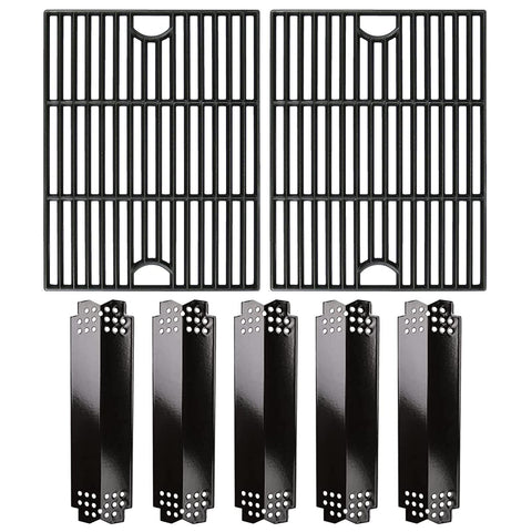 Hisencn heat plate for Nexgrill 720-0830H ensures even heat and rust resistance.