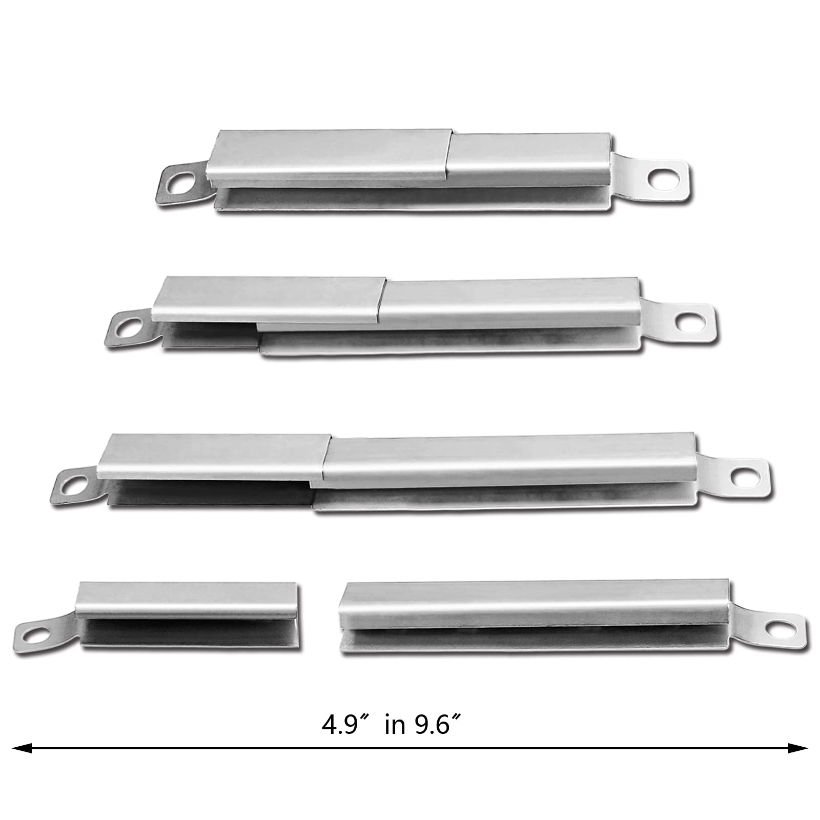 Hisencn heat plate side-view shows clean coverage across burner area.