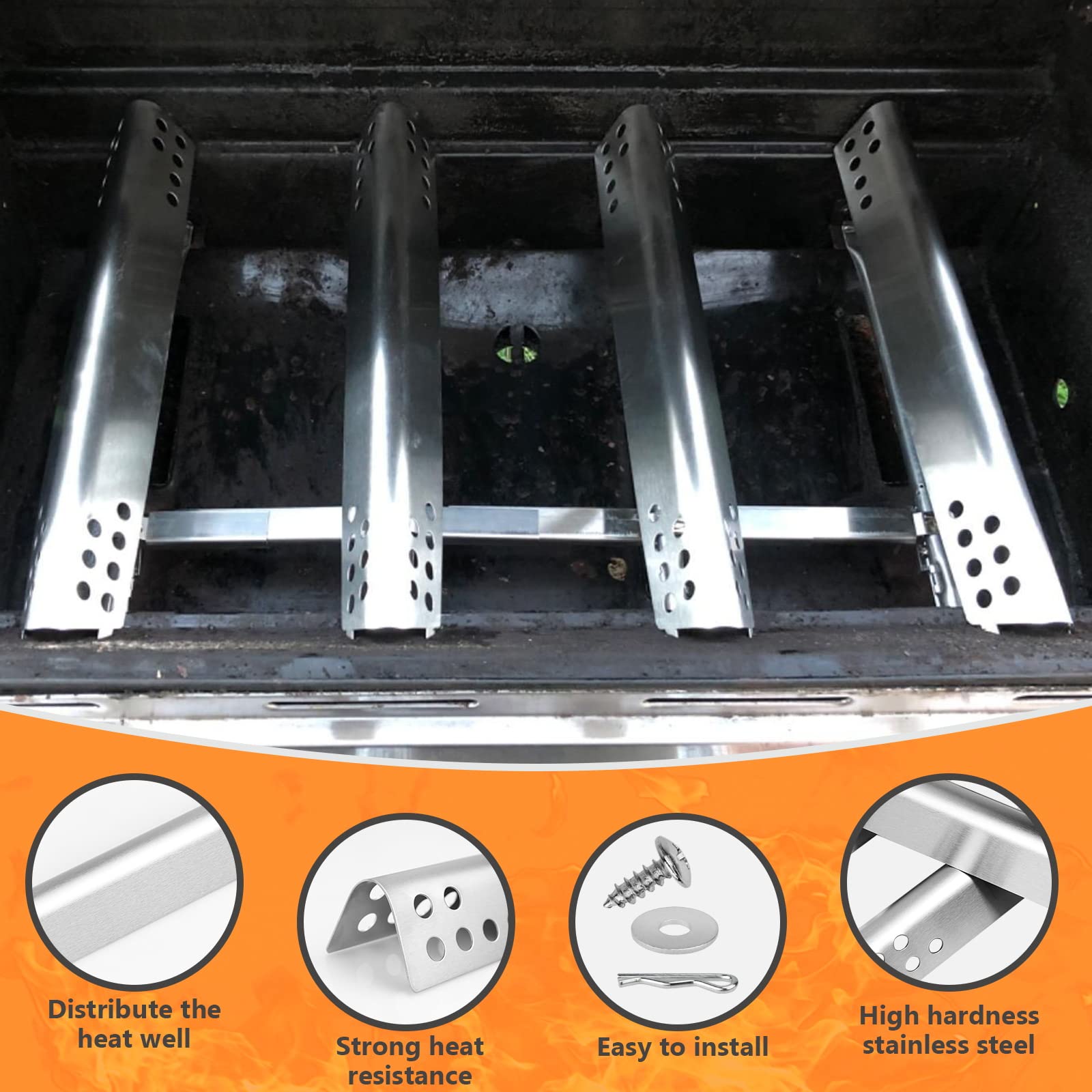 Hisencn instruction and screw pack simplifies replacement setup.