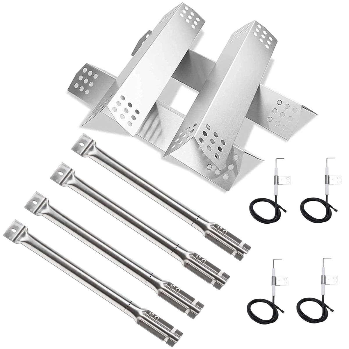 Hisencn Master Forge burner assembly in stainless steel for durable grilling