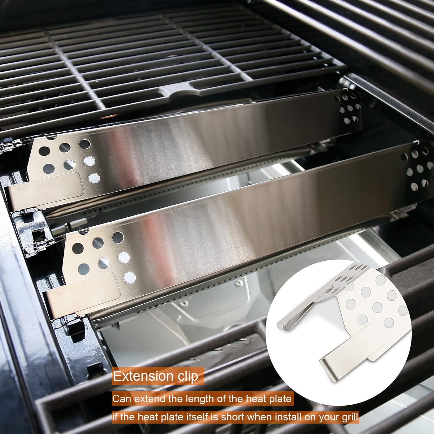 Hisencn extension clips provide a flexible fit for heat plates