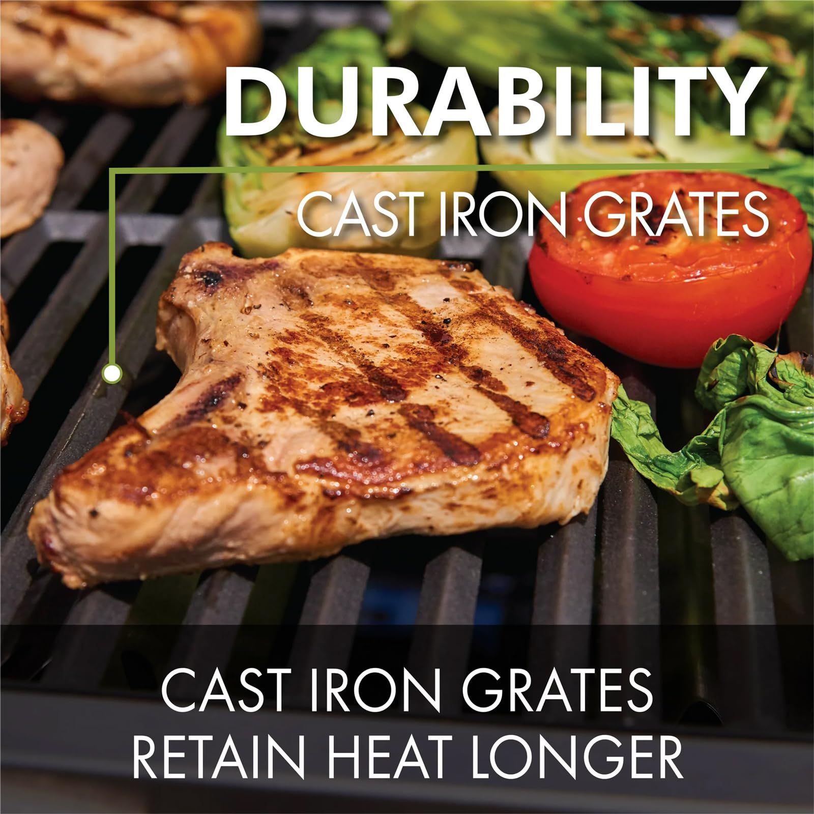 Porcelain-coated cast-iron detail from Hisencn shows durable, rust-resistant surface.