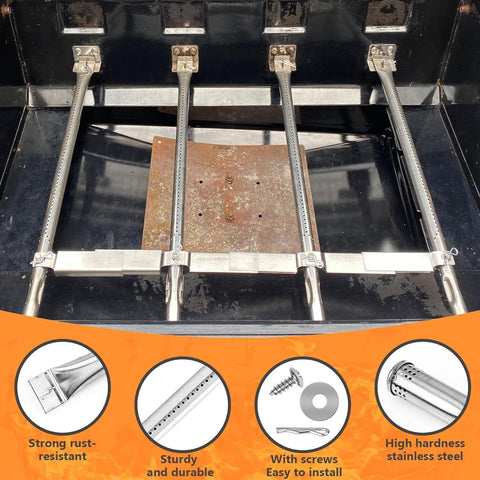 Hisencn stainless steel grill parts resist rust for lasting performance.