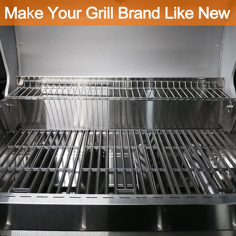 Hisencn three-pack replacement grates for quick grill restoration and minimal downtime.