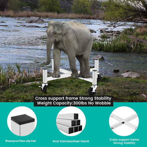 Hisencn universal-fit fire pit stand works with multiple brands
