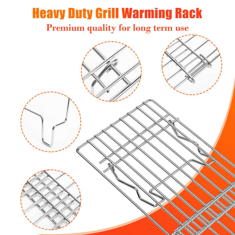 Maximized grill surface lets you cook multiple items at once.