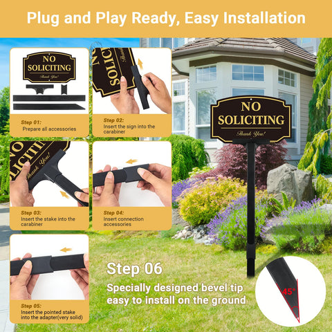 HISVISION 50mil thick aluminum sign for durable outdoor use.
