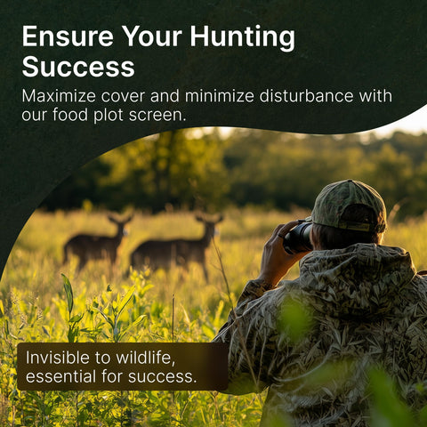 Hit List Seed plot concealment image shows screening and stand visibility