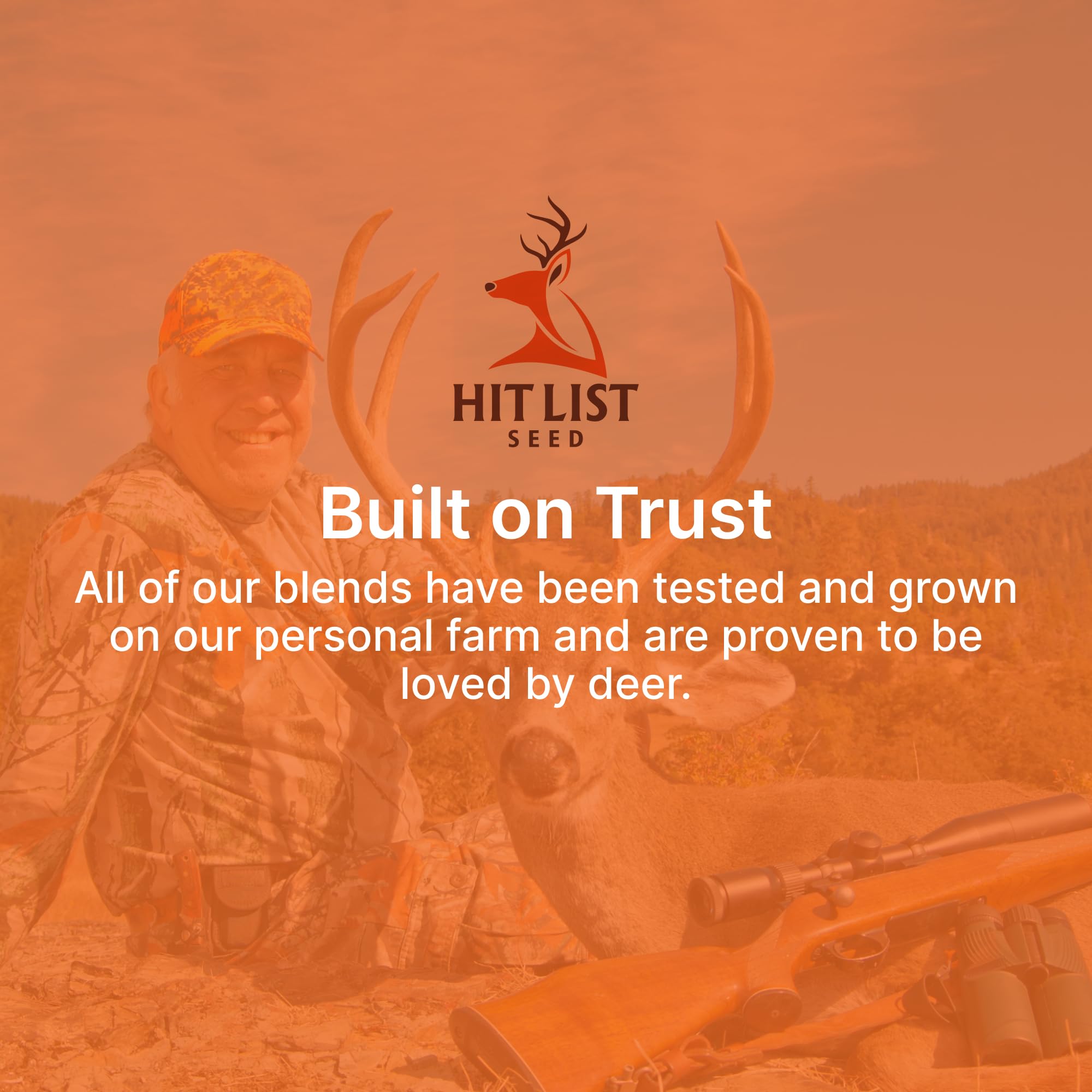 Hit List Seed deer plot screening aids movement and daytime visibility