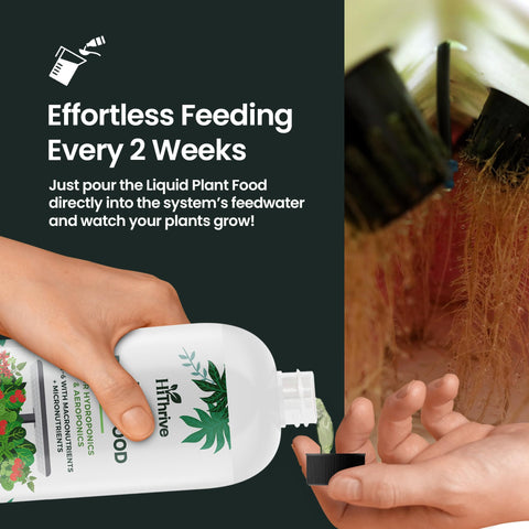 Dosing 5 ml per quart with HiThrive for precise feeding