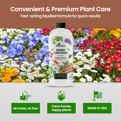 HiThrive application for indoor and outdoor plants in various settings