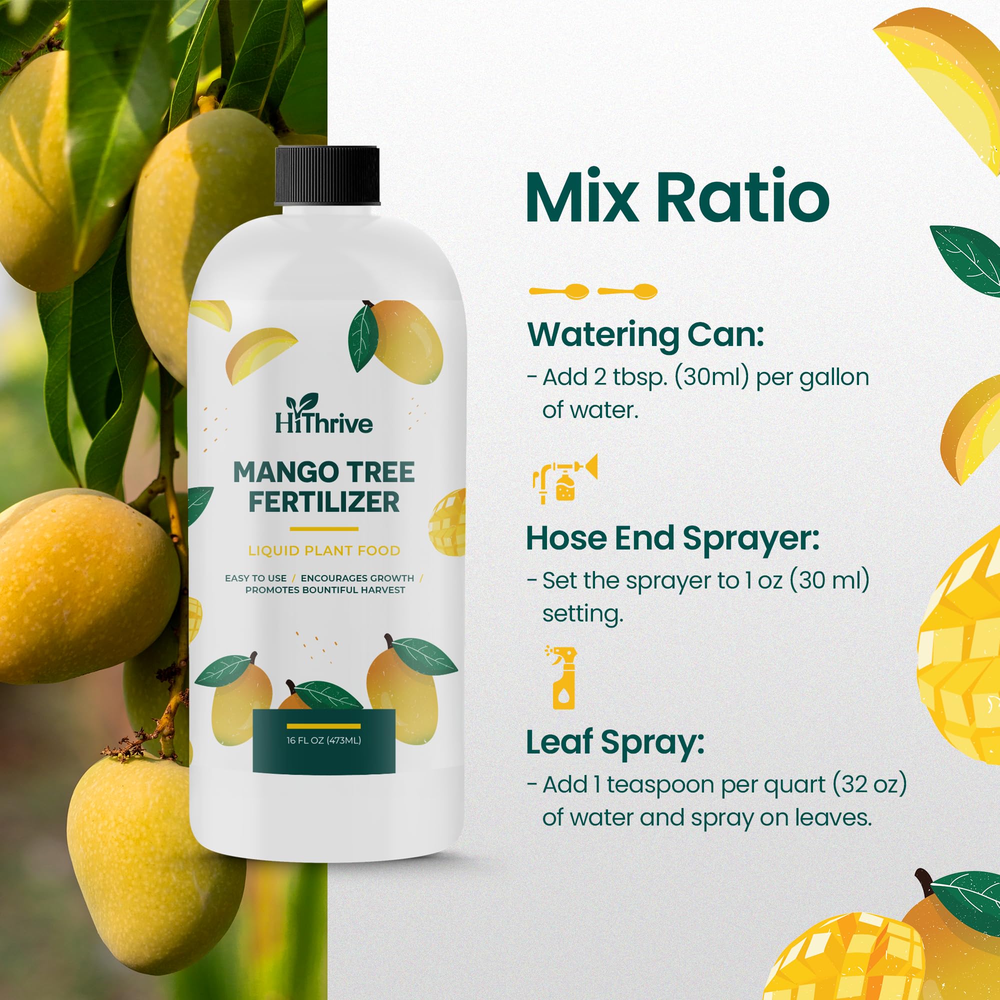 HiThrive supports roots and foliage for healthier mango growth
