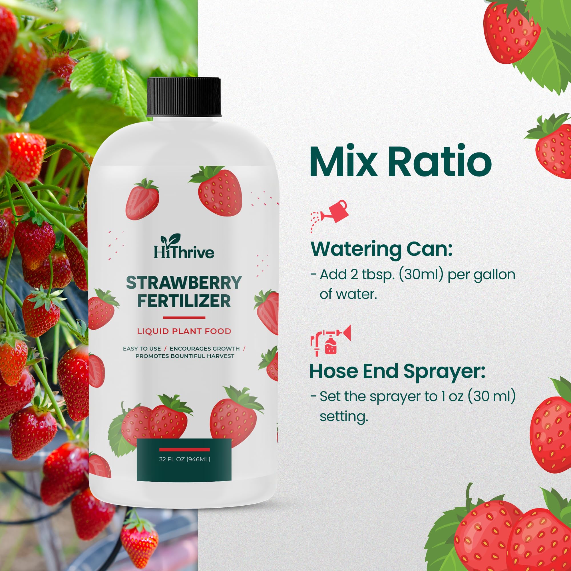 HiThrive harvest-ready garden scene highlighting quality berries