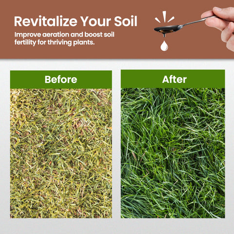 HiThrive worm tea promotes greener leaves on leafy greens